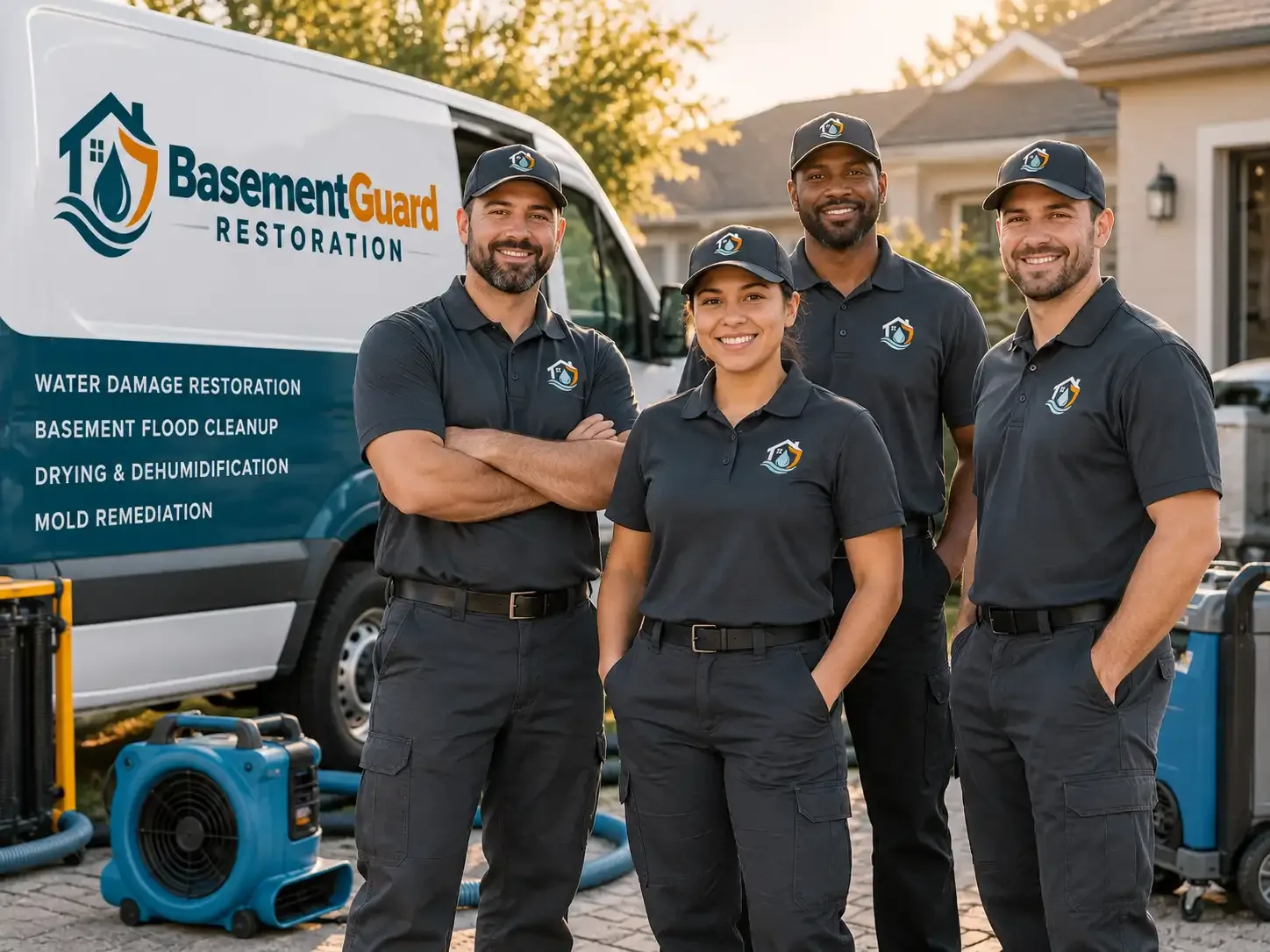 Basement Water Damage Restoration company in Tussy, OK